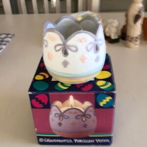 Ceramic Easter votive